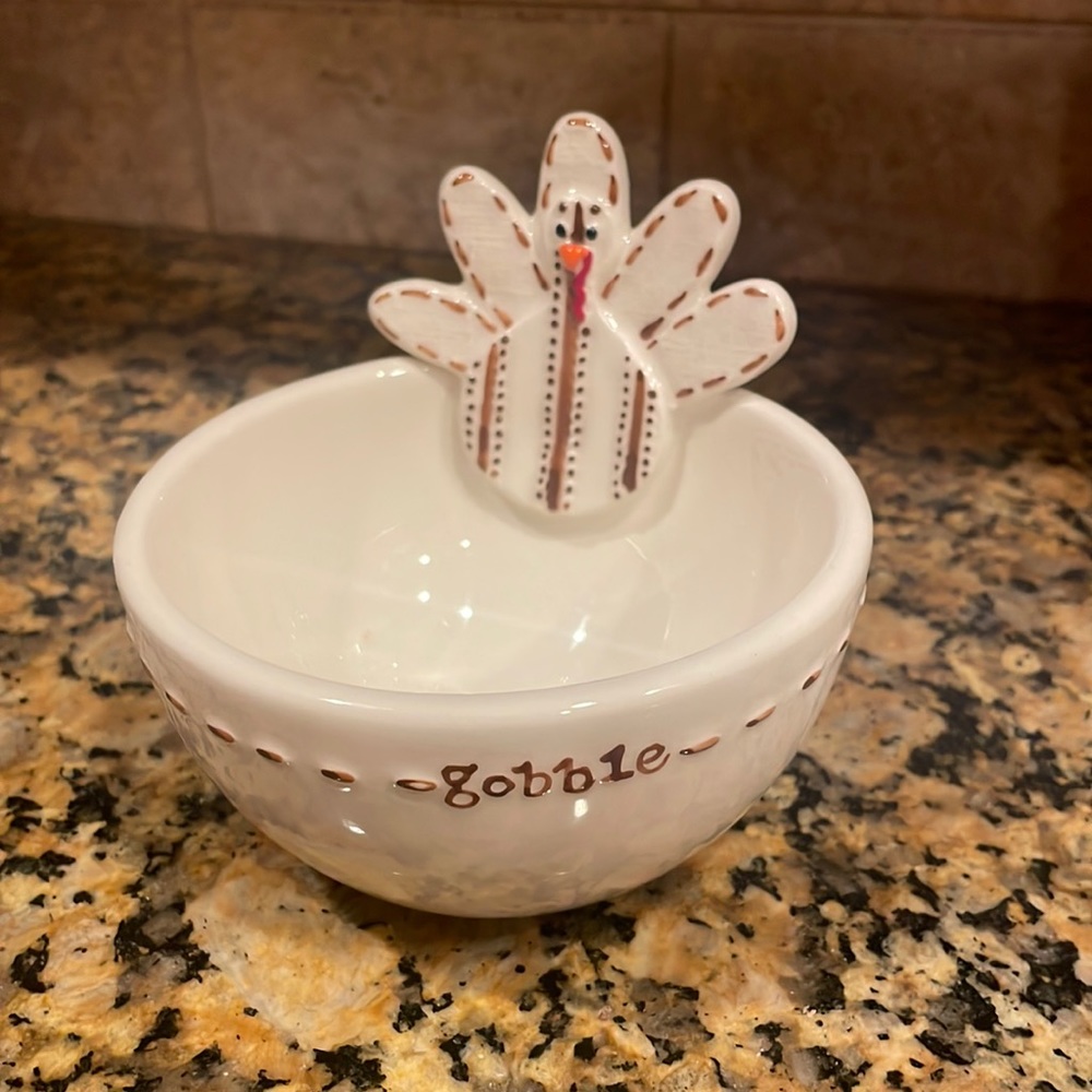 Mud Pie Turkey Dip Bowl
